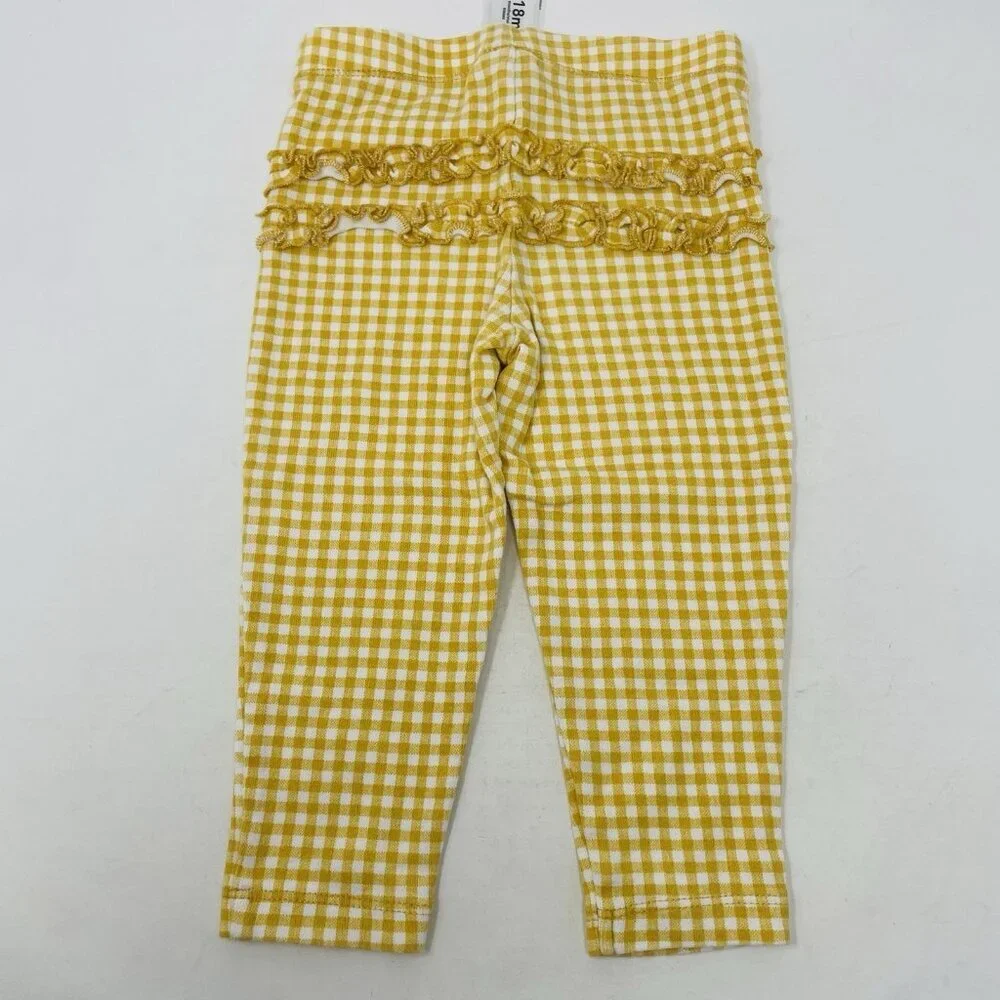 Carters Baby Girls 18 Months Cute & Kind Fall Floral Gingham 3 Piece Set 936‎